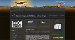 Desktop Screenshot of 2010.africarace-live.com
